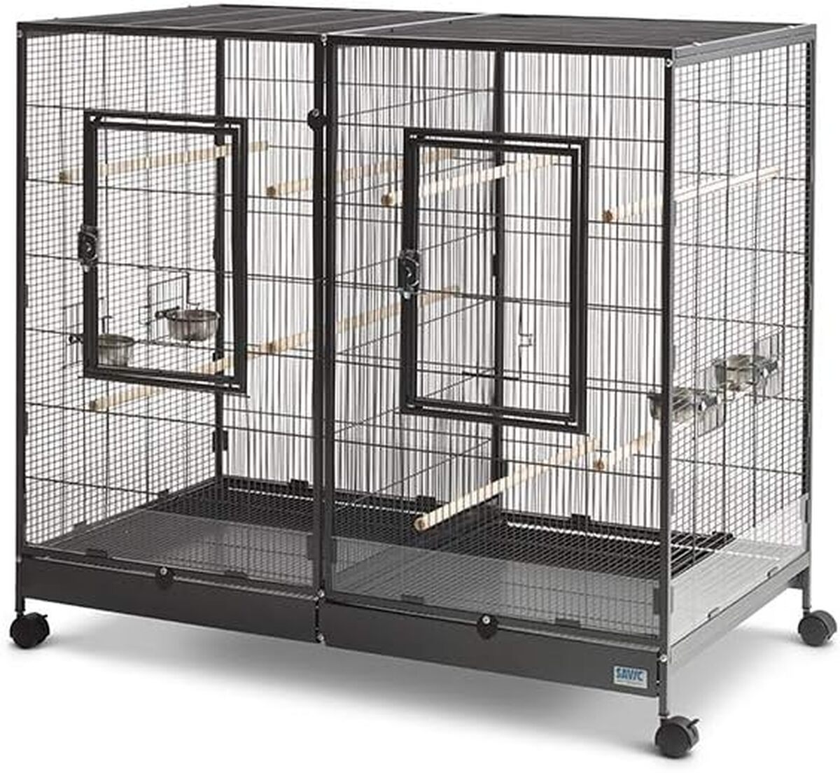 Test de la cage pour rongeur Savic Tasmania 120 XL noire