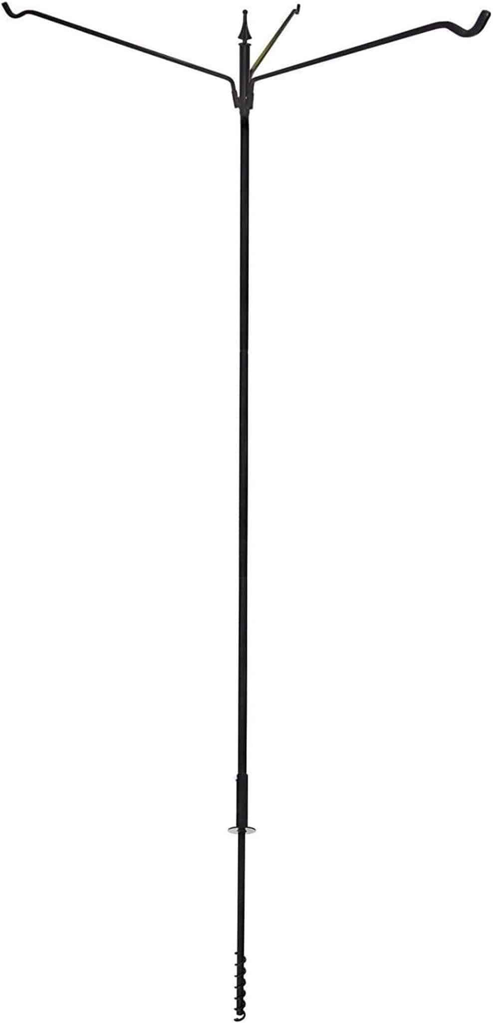 Test de la mangeoire 203, 2 cm Heavy Duty, 3 bras, noire