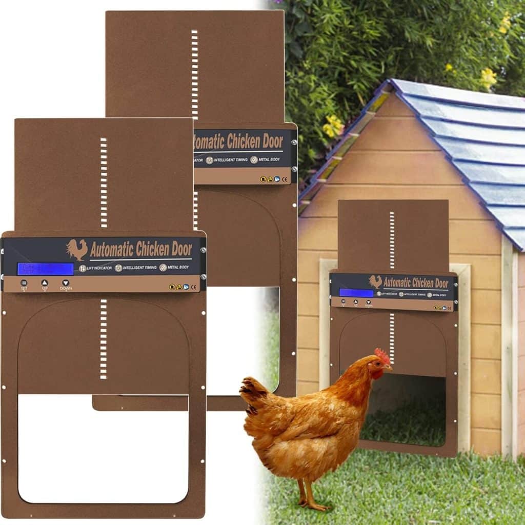 Test de la porte automatique Kilogograph pour poulailler