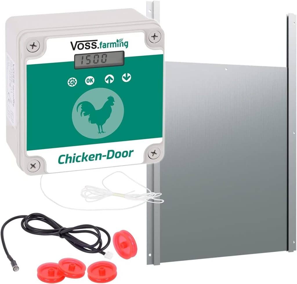 Test du portail automatique VOSS.farming Chicken-Door pour poulailler