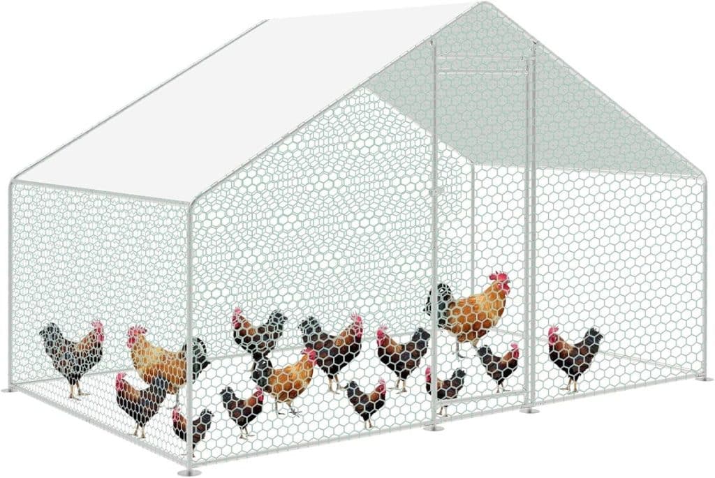 Test : enclos Tubiaz, cadre acier galvanisé 3 x 6 x 2 m pour petits animaux