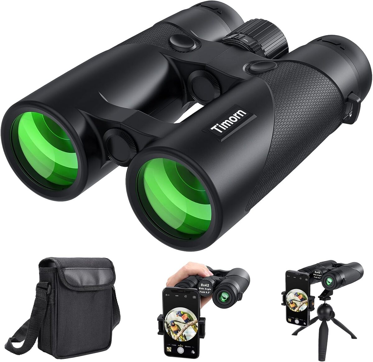 Test : jumelles Timorn 8x42 HD - puissance et polyvalence