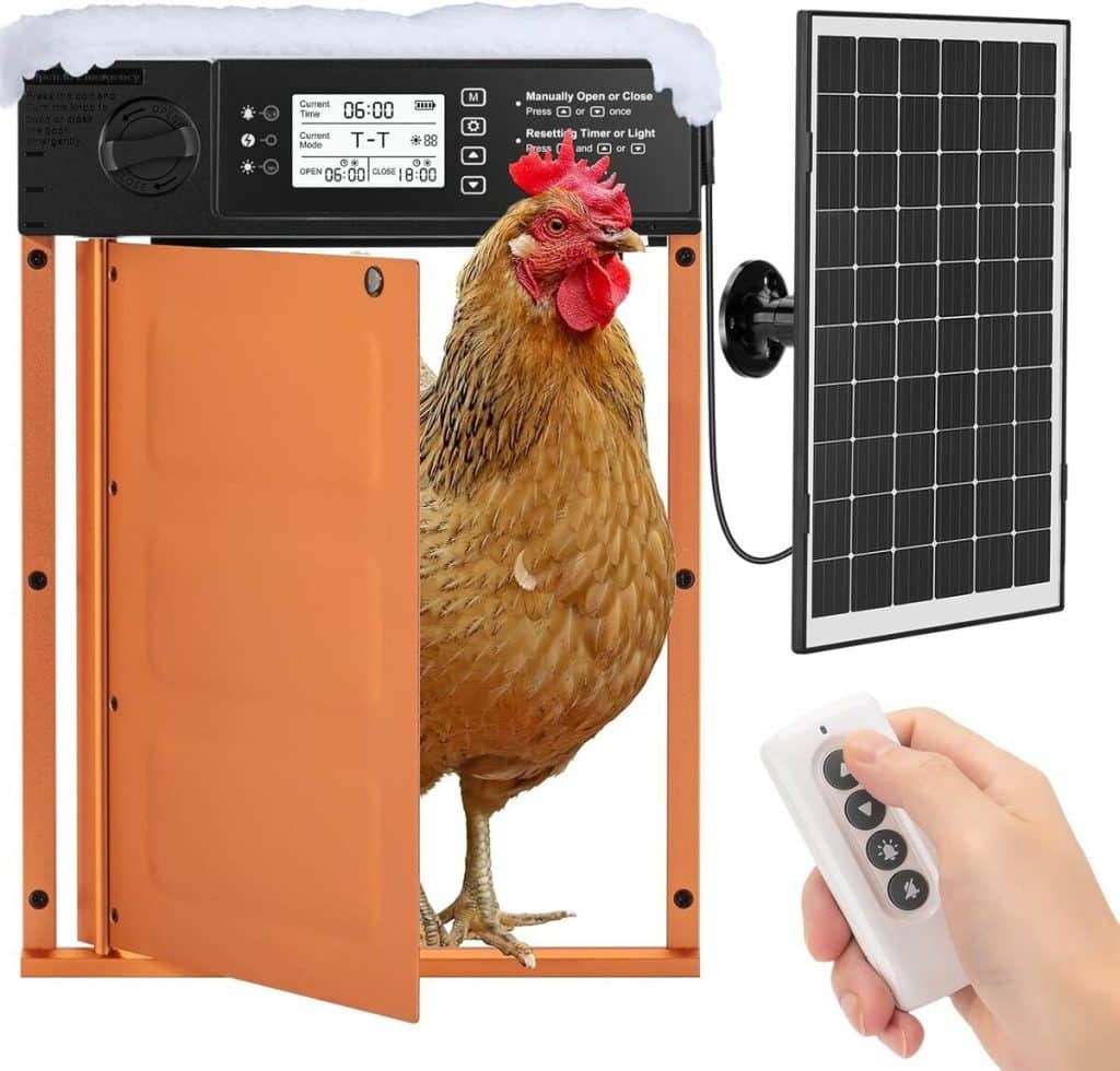 Test : porte automatique Doirdon à énergie solaire avec 10 modes