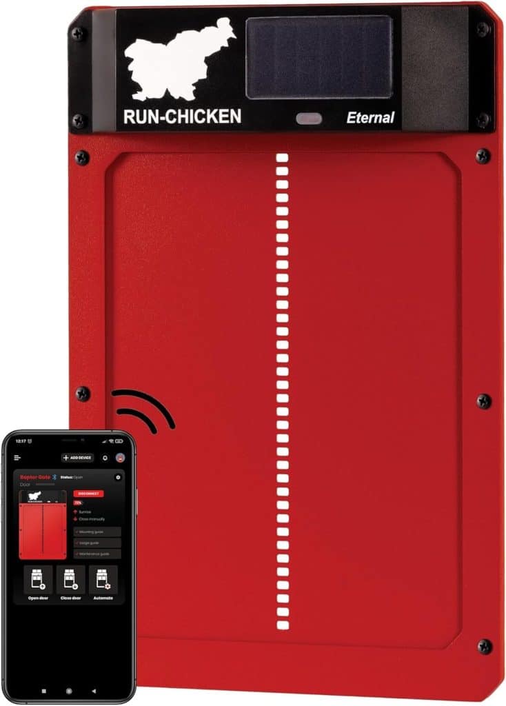 Test Run-Chicken : porte automatique solaire pour poulailler Eternal