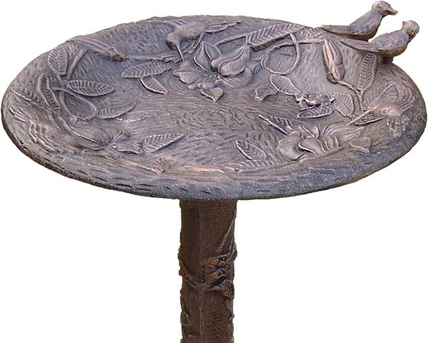 Oakland Living Bain d'oiseaux Colibri, Bronze Antique