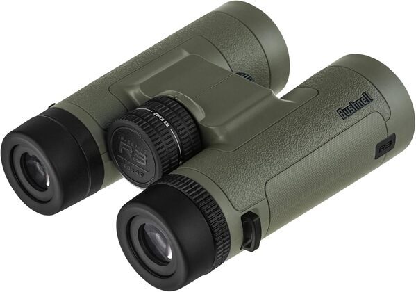 Bushnell Vault Lite Jumelles R3 10 x 42 avec harnais de poitrine Bino Système optique HD, lentilles entièrement multicouches, barrière EXO, étanchéité IPX7 – Jumelles pour l'observation des oiseaux et
