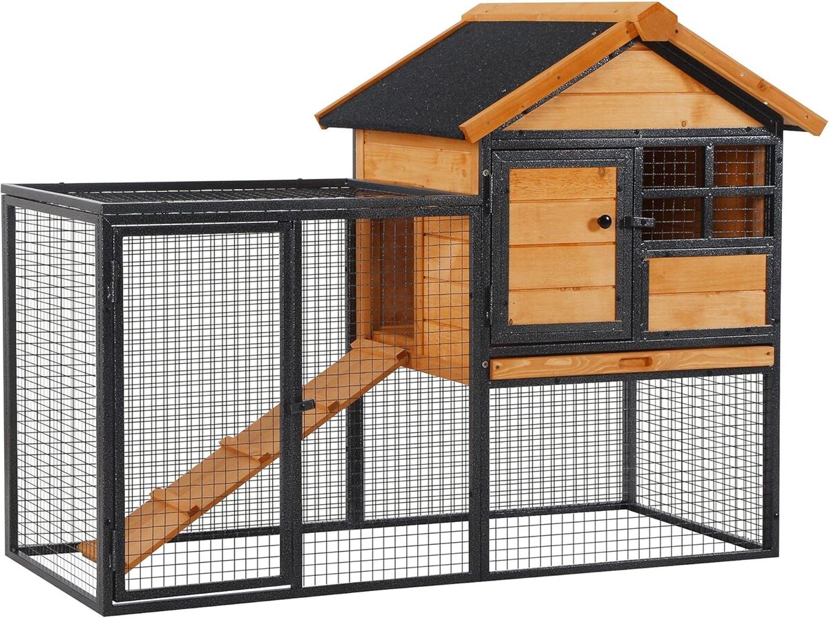 Test du clapier PawHut Cottage pour lapins : fonctionnalité et design au rendez-vous