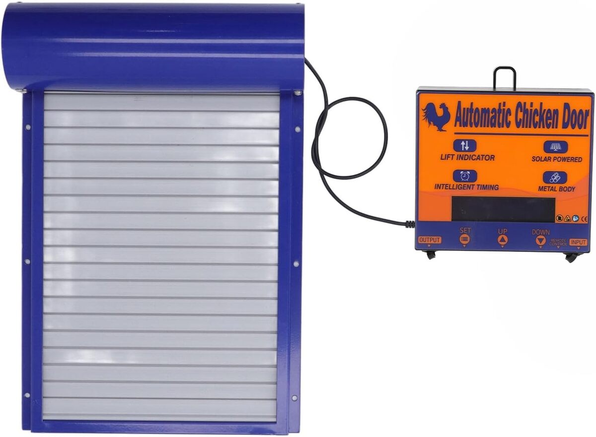 Test : porte de poulailler automatique Focket à minuterie