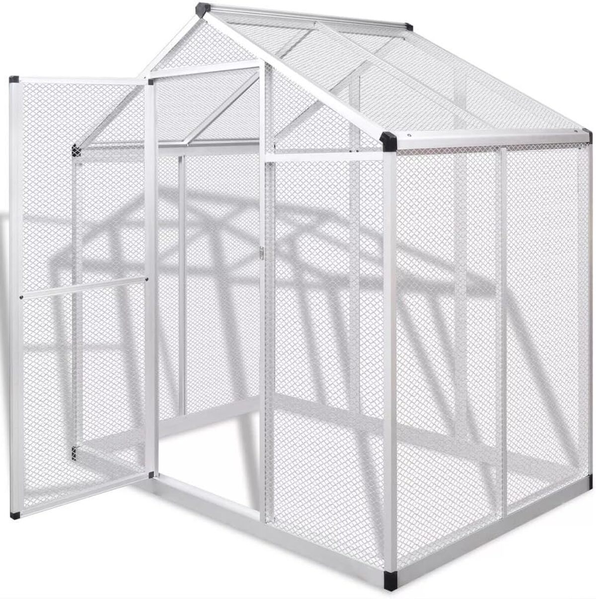 Test volière extérieure Tidyard en aluminium