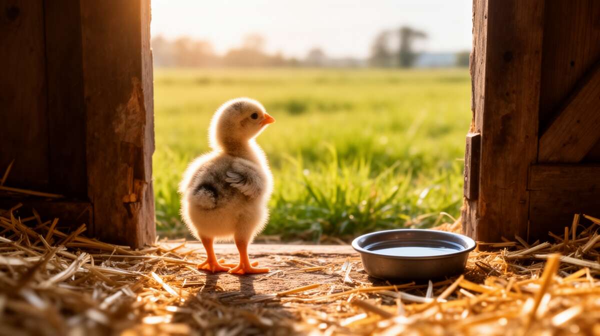 Quand et comment laisser les poussins explorer l'ext&eacute;rieur