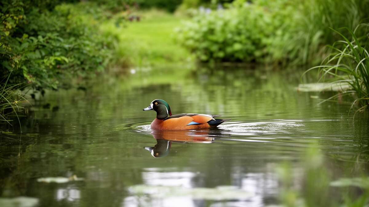 D&eacute;couvrir le tadorne radjah : un joyau au parc de cl&egrave;res
