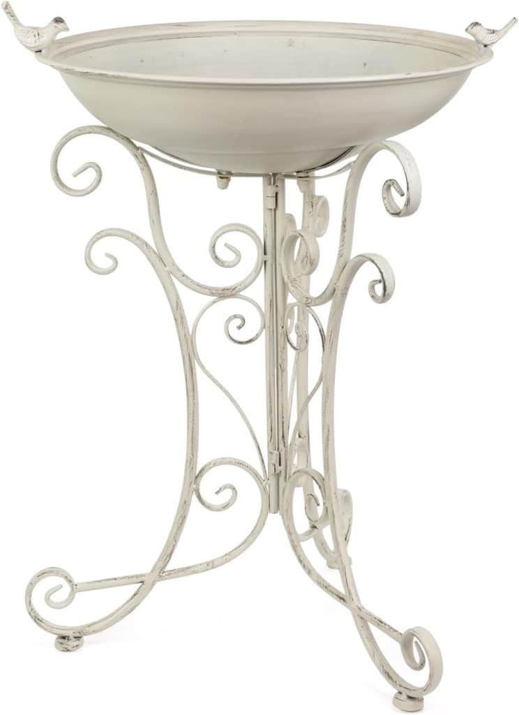 Avis sur l'abreuvoir pour oiseaux XL blanc Moritz : élégance et résistance au gel