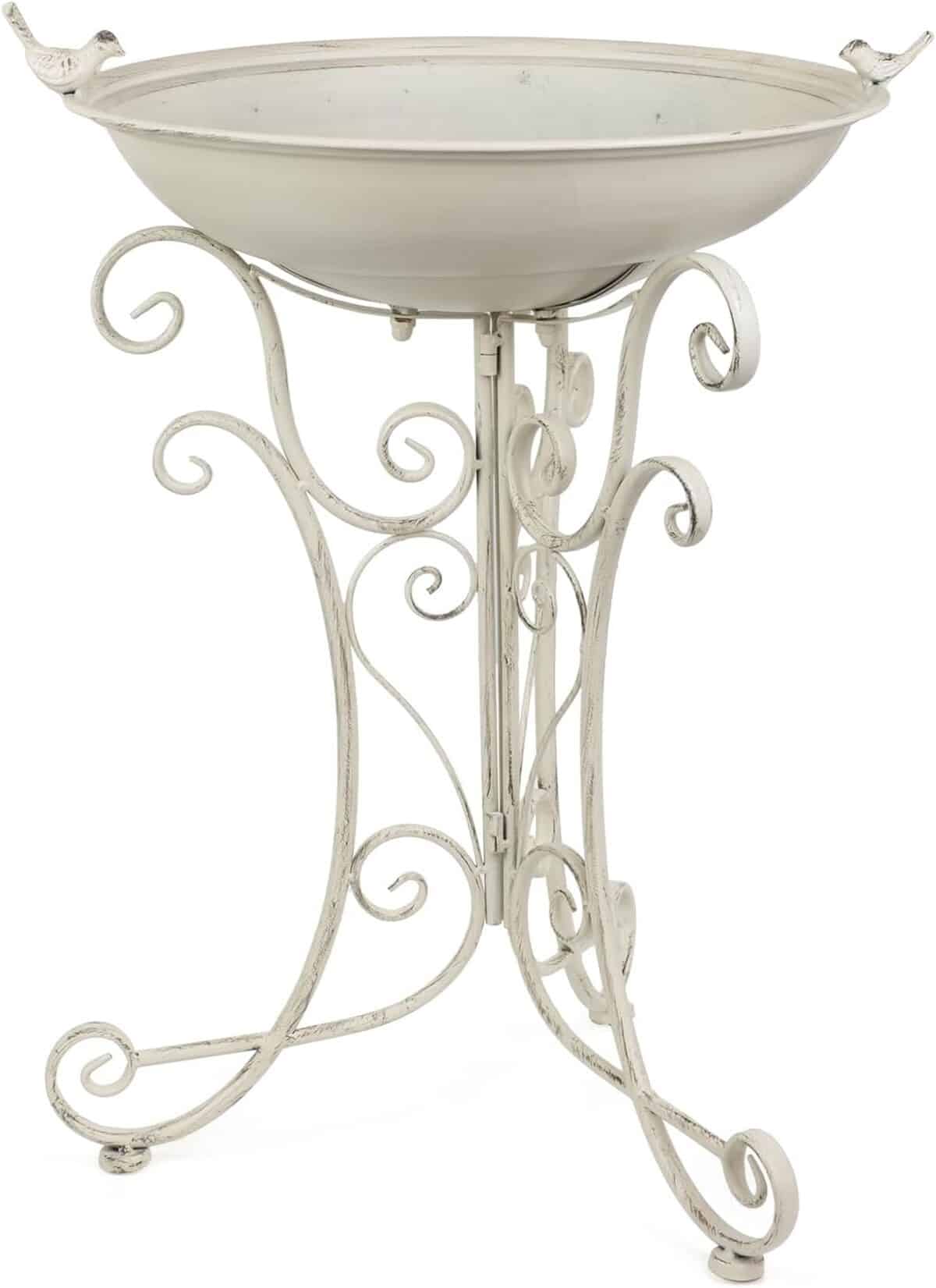 Avis sur l'abreuvoir pour oiseaux XL blanc Moritz : élégance et résistance au gel