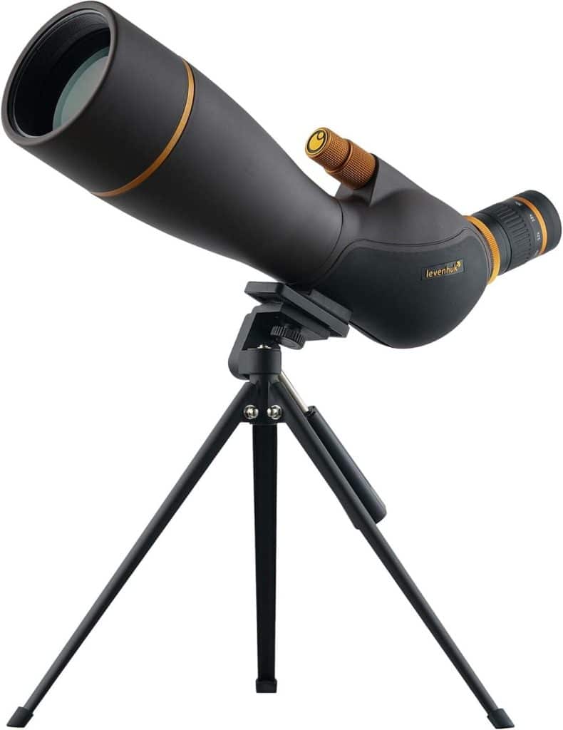 Test de la lunette d'observation Levenhuk Blaze Pro 80 waterproof