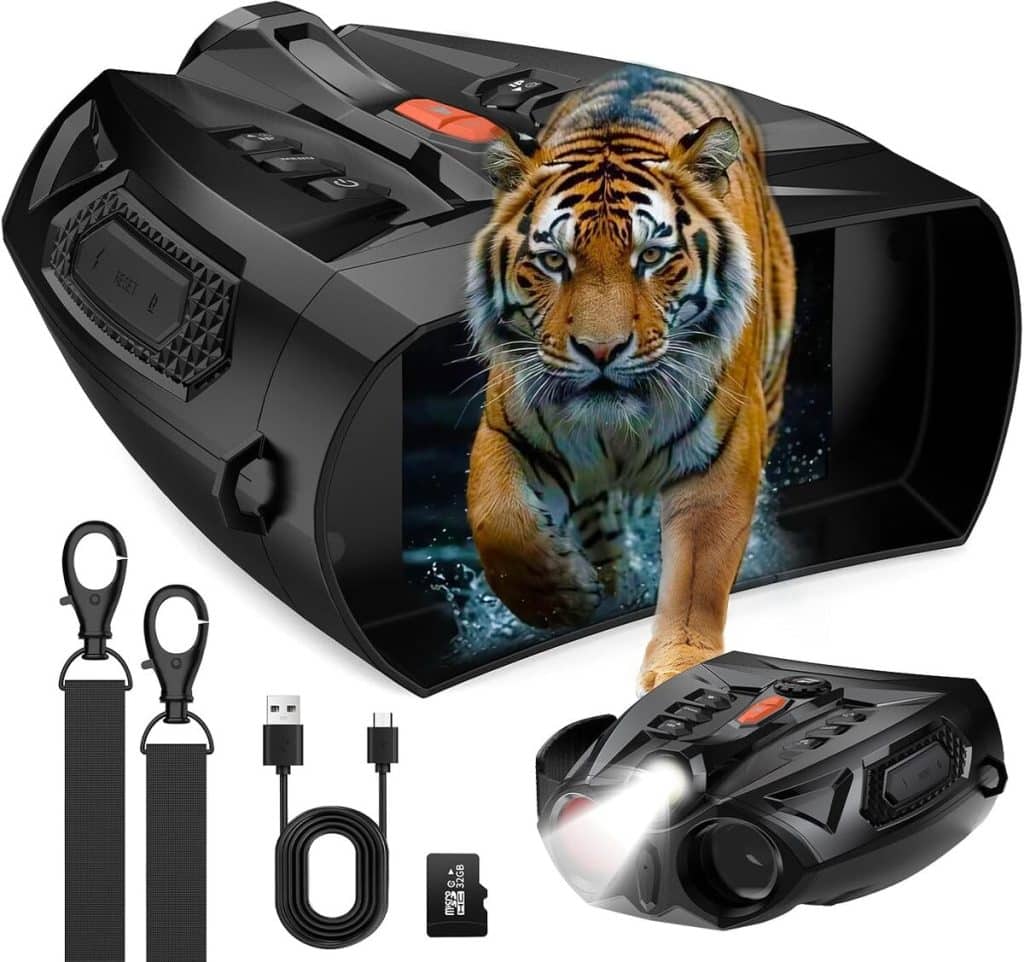 Test des jumelles de vision nocturne – écran HD et zoom 10X