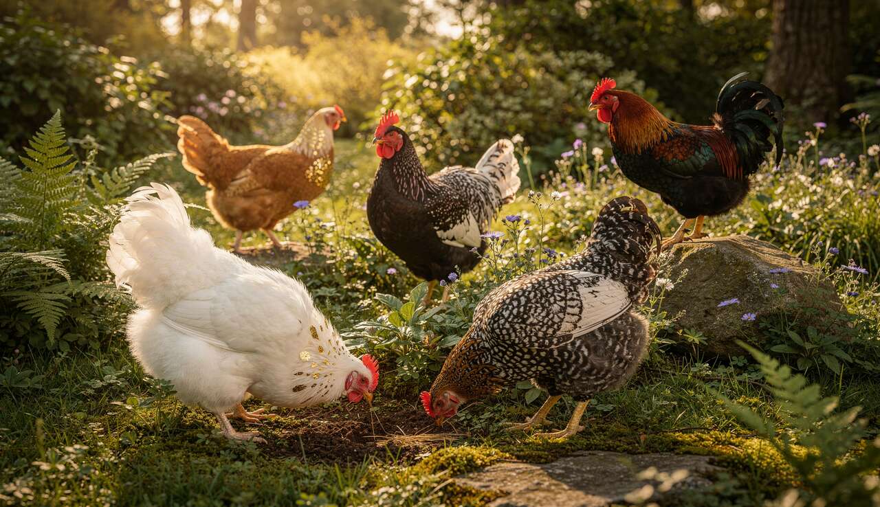 Conseils pour embellir votre jardin avec des poules ornementales Conseils pour embellir votre jardin avec des poules ornementales