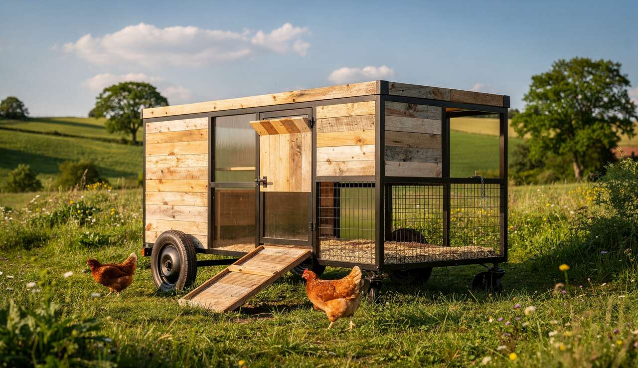 Inspirations de poulaillers mobiles