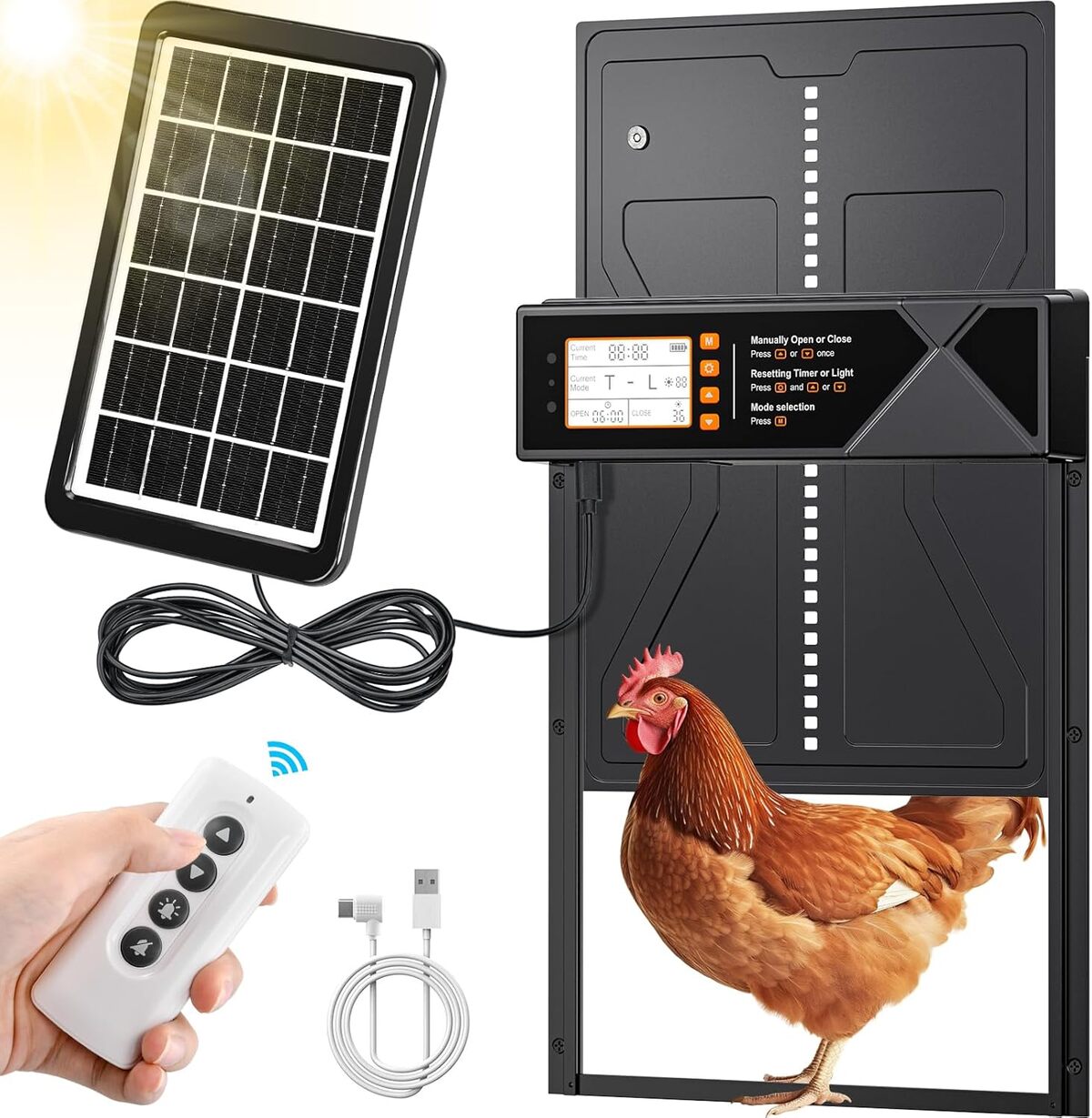 Test du clapet solaire Rsaoty : automatisation et sécurité pour votre poulailler