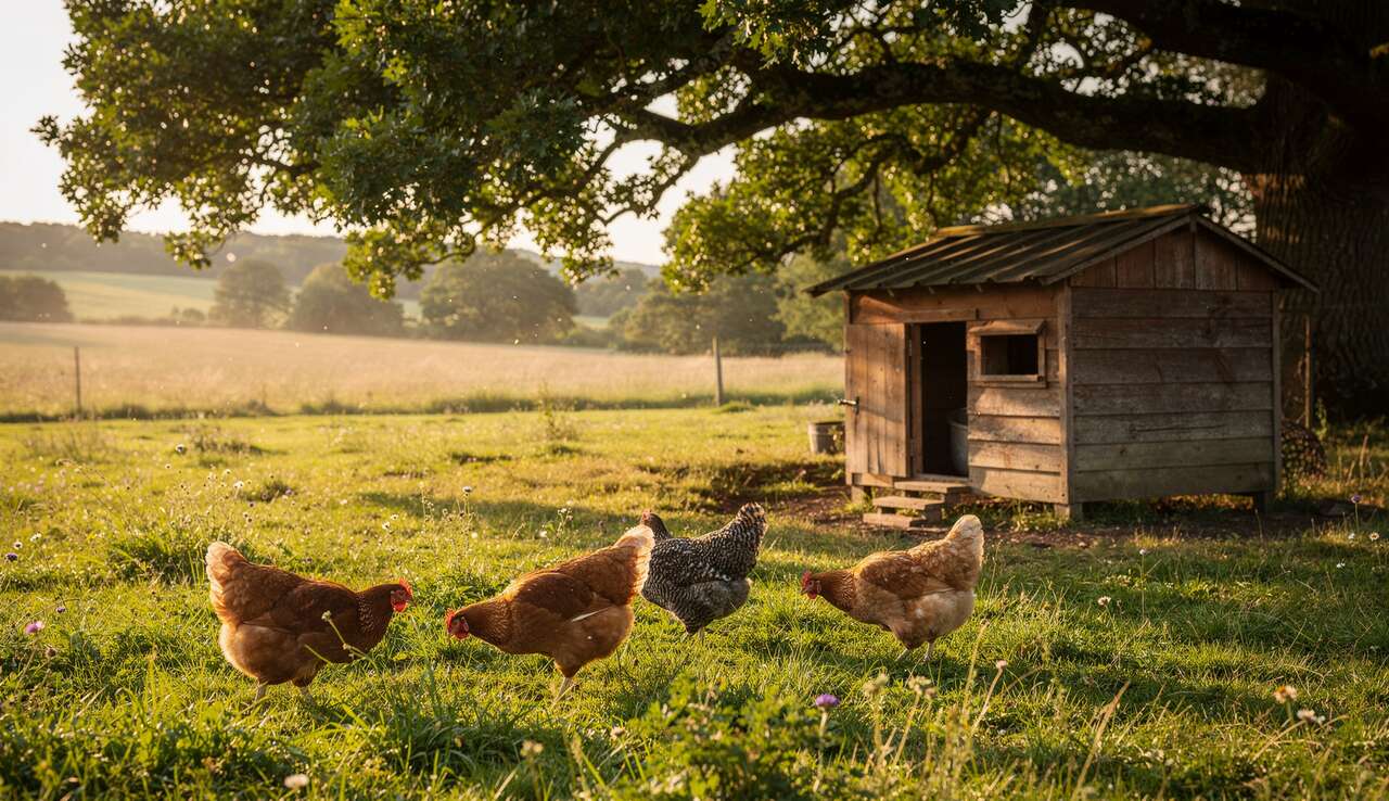 5 astuces pour des poules heureuses