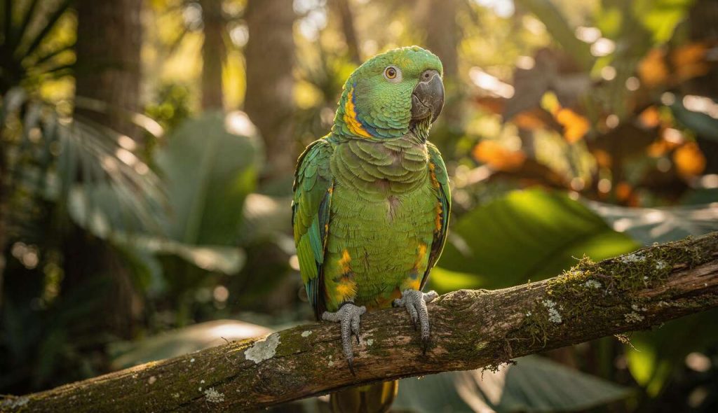 Amazone à joues vertes : découverte fascinante au Parc de Clères