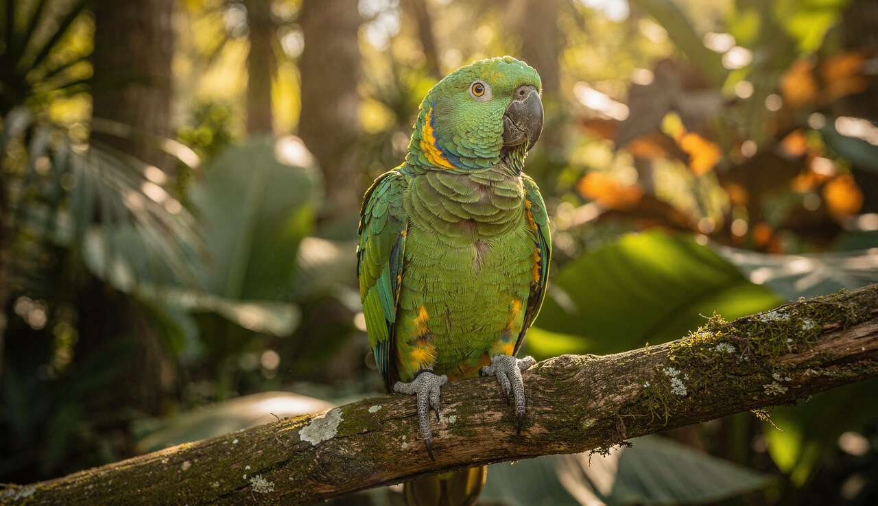 Amazone à joues vertes : découverte fascinante au Parc de Clères