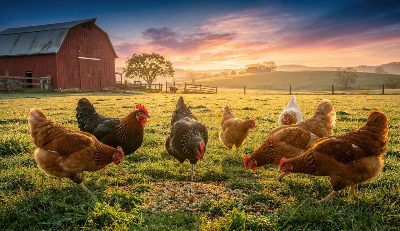 Petites friandises : ce que les poules pr&eacute;f&egrave;rent