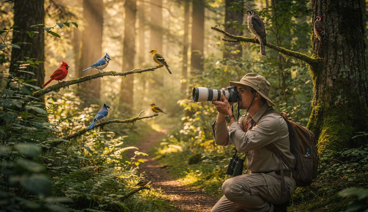 Choisir le bon mat&eacute;riel pour photographier les oiseaux