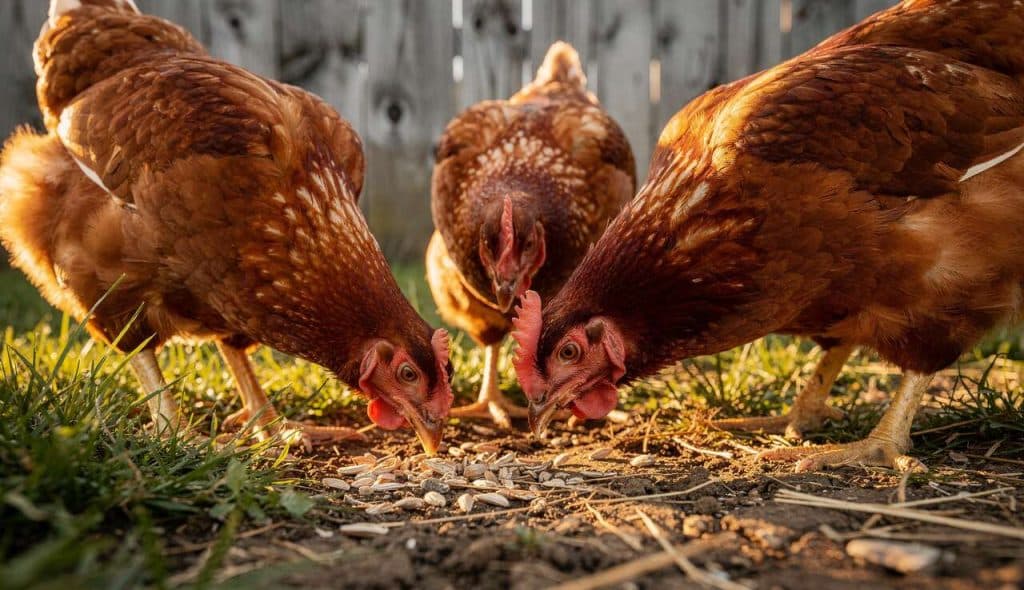 Combien de nourriture donner à vos poules ?