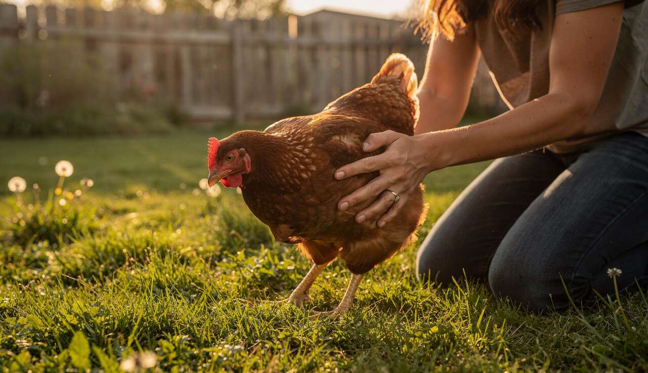 Comment attraper une poule facilement ?
