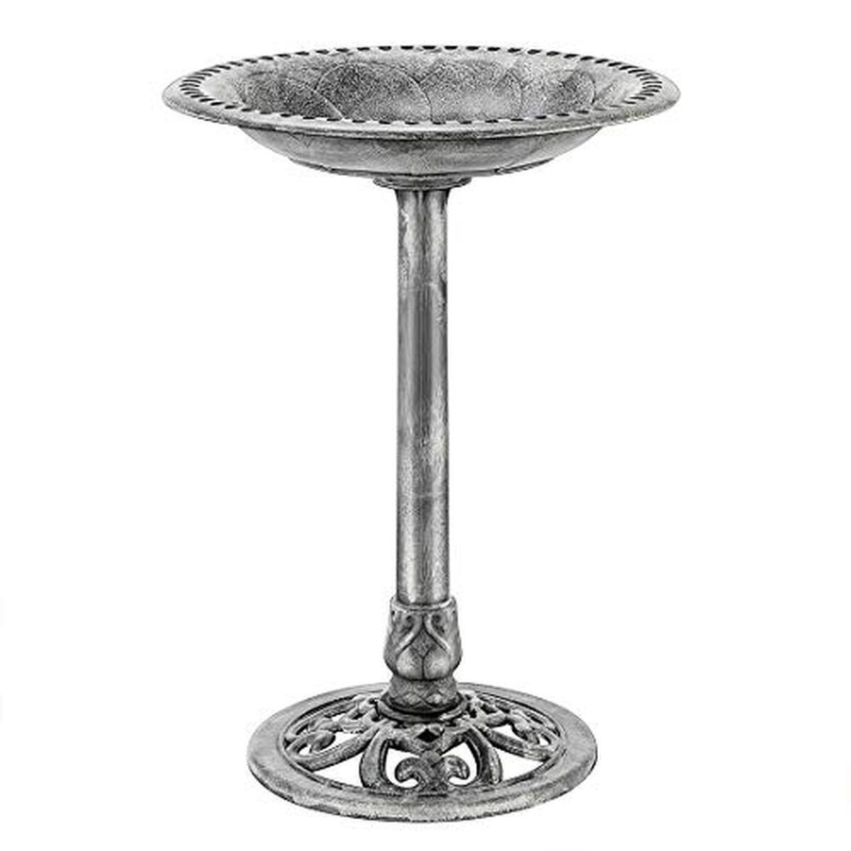 Avis sur le bain d'oiseaux de jardin Vivohome gris 71 cm