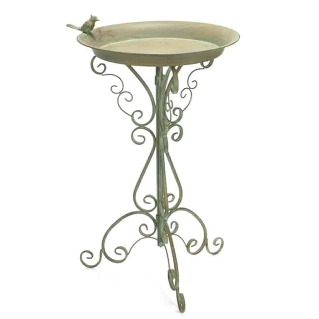 Avis sur le bain d'oiseaux Moritz vert décoratif et résistant au gel