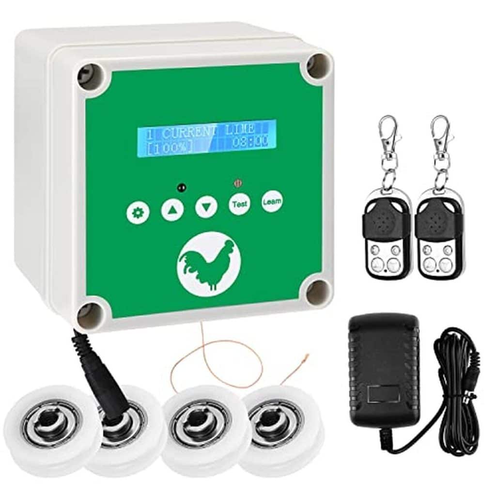 Test : ouvre-porte Jradse automatique pour poulailler avec minuterie et télécommande