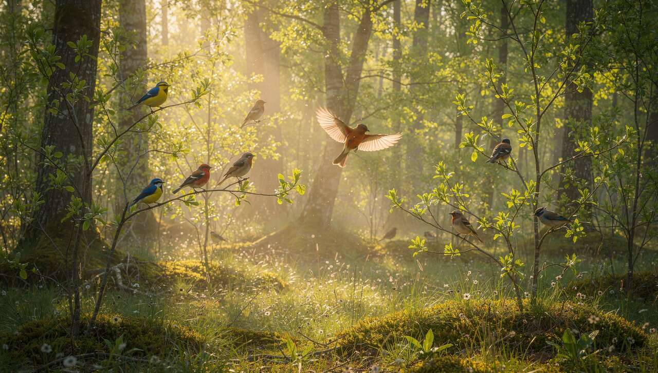 L'importance de pr&eacute;server les habitats des oiseaux chanteurs