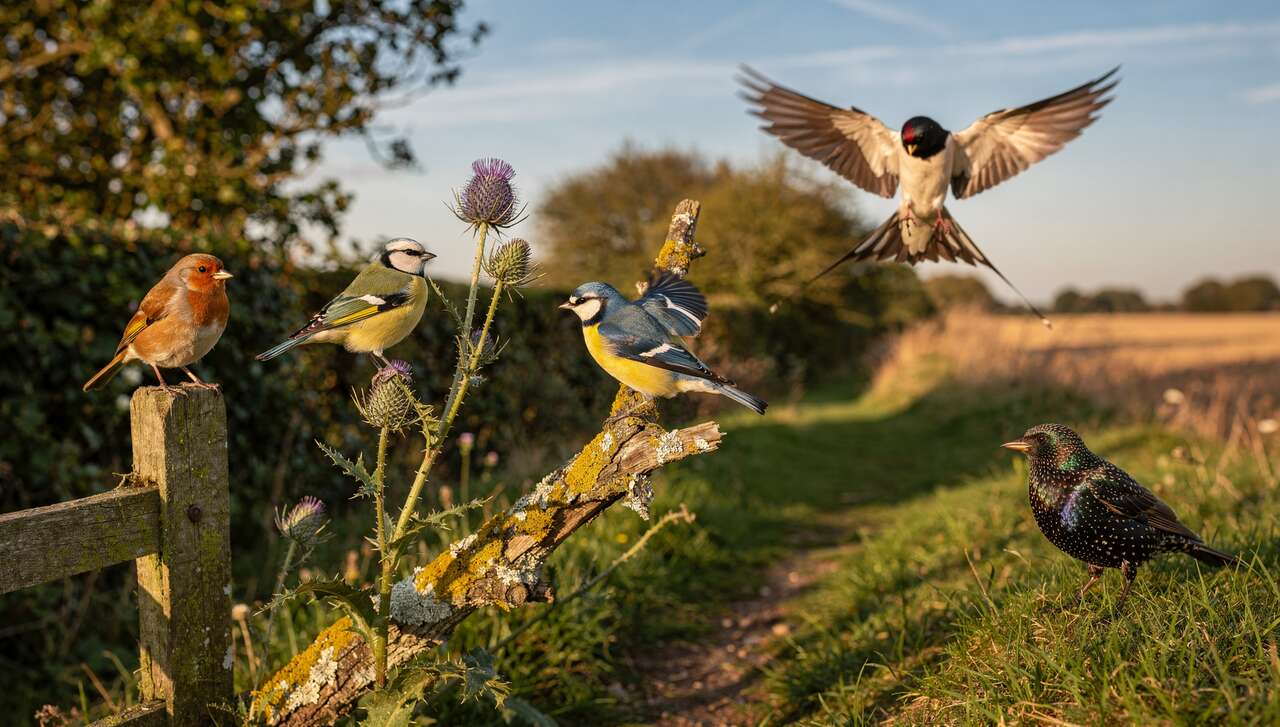 5 oiseaux à observer à la campagne : découvrez les espèces à ne pas manquer