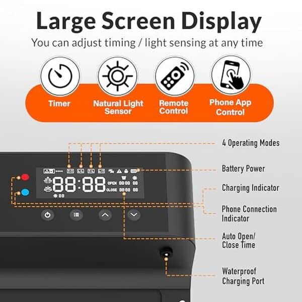 Explorez la dernière innovation PALKR pour poulailler : une porte automatique fonctionnant à l'énergie solaire qui garantit sécurité et efficacité pour vos volailles.