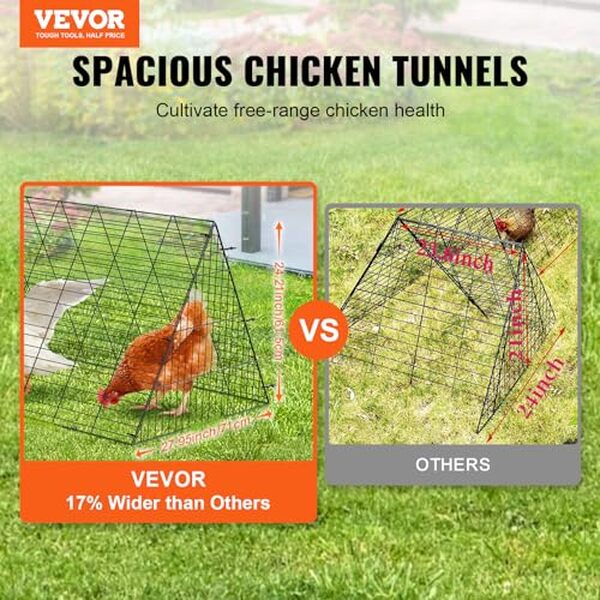 Découvrez notre test complet de l'enclos portable VEVOR pour poules, canards et lapins : facilité d'installation, mobilité et sécurité assurée pour vos animaux de compagnie