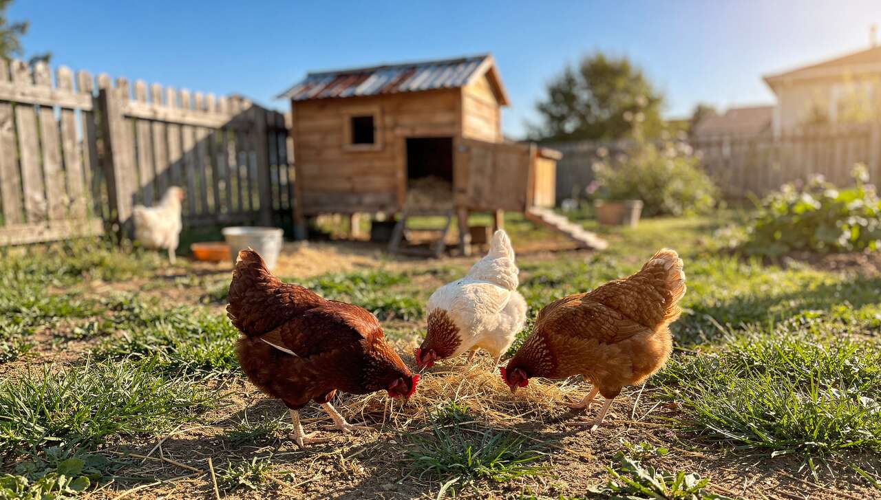 Quand nourrir les poules ?