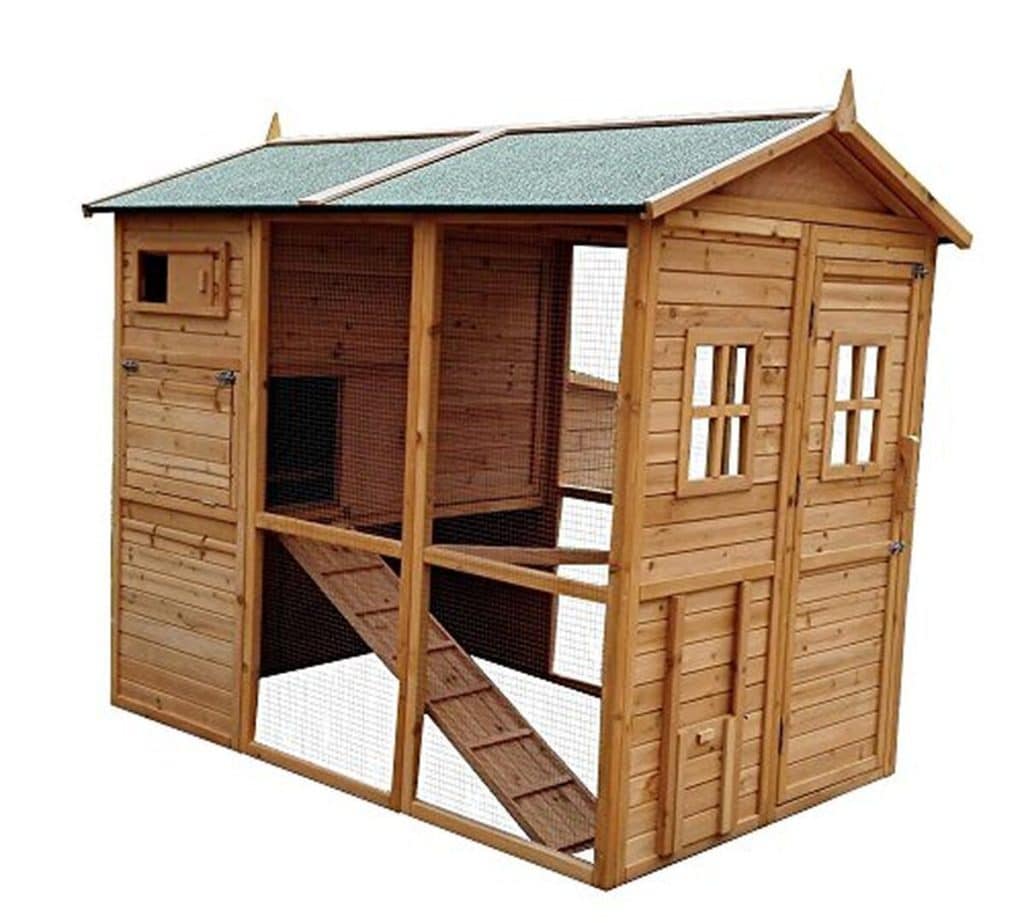 Test du poulailler Gaulois II Animal Valley : abri XL pour 6 à 10 poules