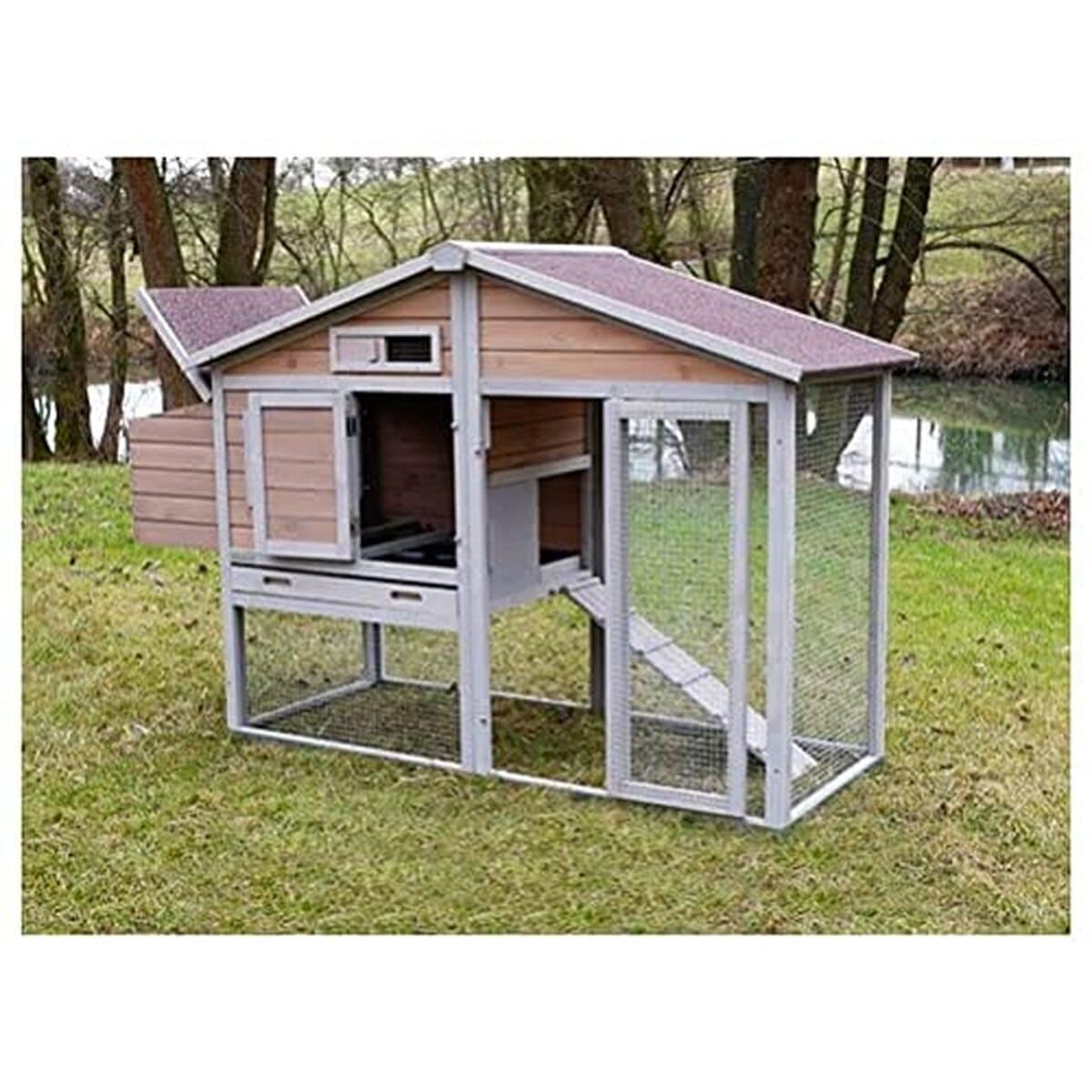 Test du poulailler Kerbl Bonny : élevage urbain compact