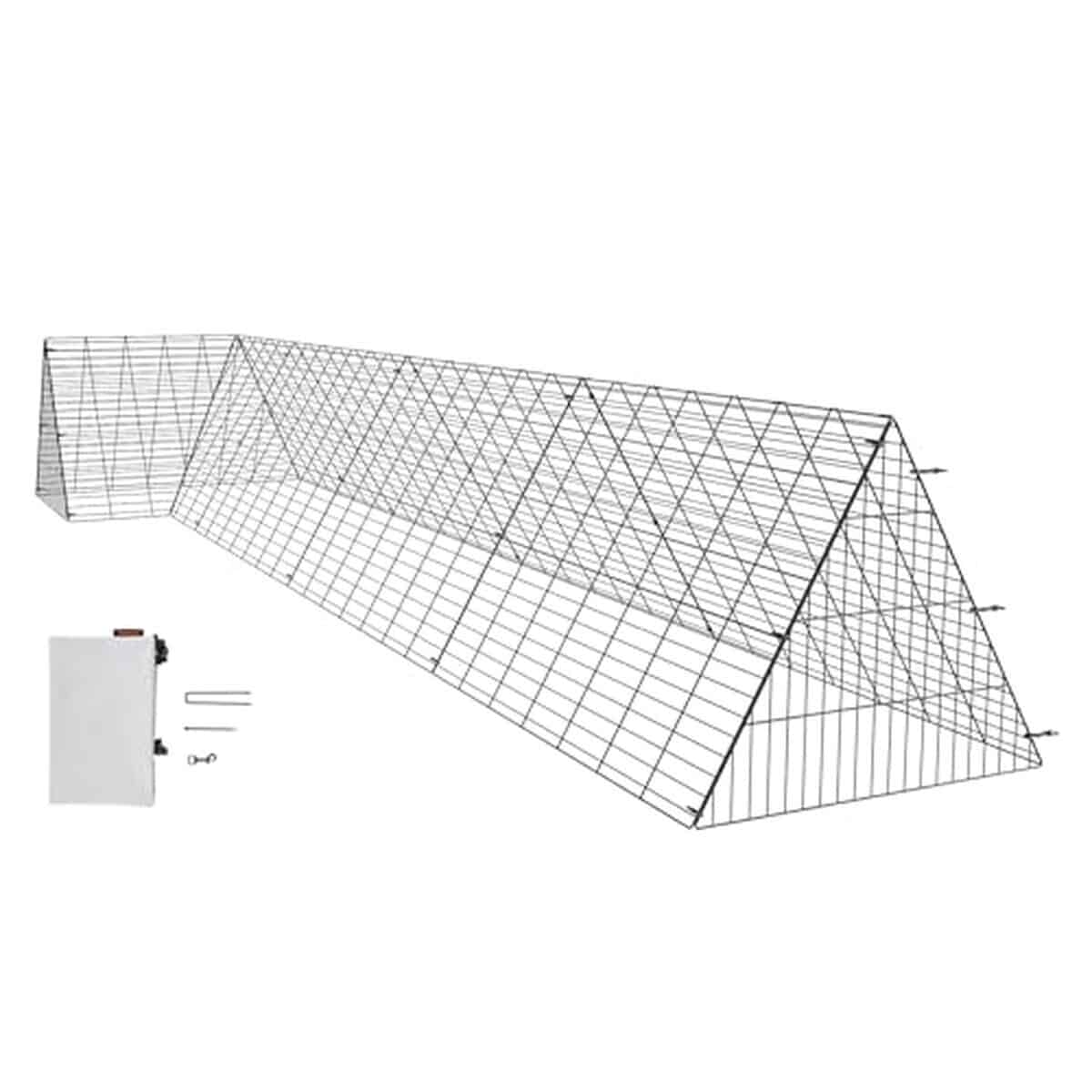 Test : enclos VEVOR portable pour poules, canards et lapins