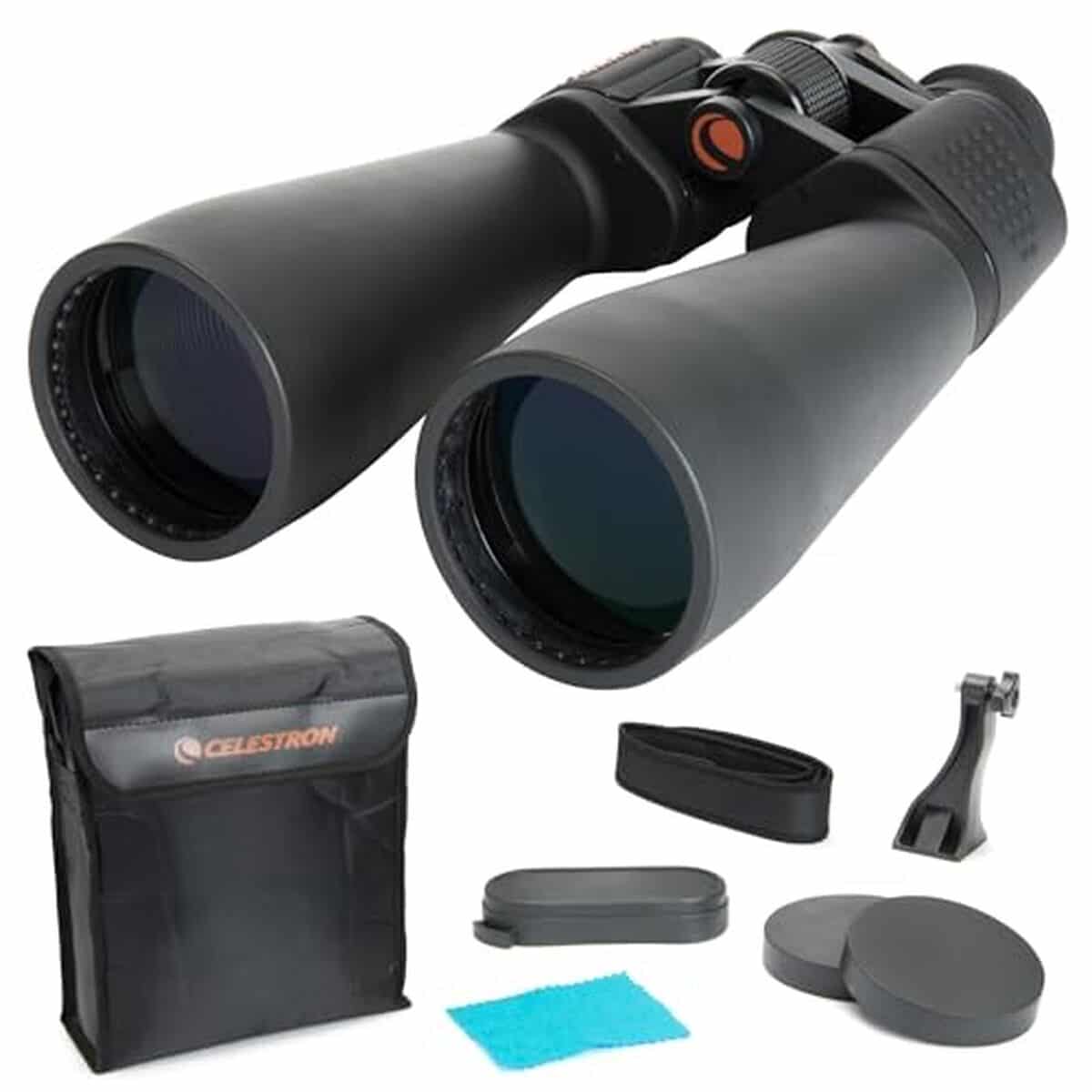Test des jumelles Celestron SkyMaster 25x70mm avec prismes et lentilles multi-couches