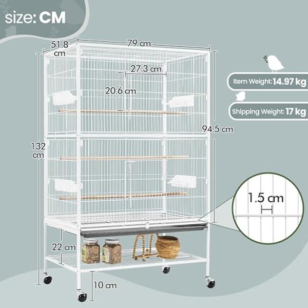 Découvrez notre test détaillé de la cage sur pied Yaheetech pour perroquets : dimensions, qualité, avantages et inconvénients pour bien choisir. 